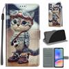 KENHONER Custodia per Samsung Galaxy A05s, gatto
