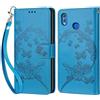 KENHONER Custodia per Huawei Honor 8X Cover, Blu
