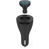 Celly BHDUOBK Auricolare Wireless con Bluetooth 4.0+EDR per Smartphone, Tablet e PC, Microfono Incorporato, Nero