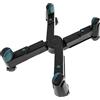 BEMATIK.COM BeMatik - Supporto PC Computer con rotelle in Nero configurabile 8-25 cm