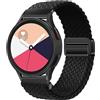 FYISWHO Magnetico Cinturino per Huawei Watch 5 46mm/4/4 Pro/3/3Pro/Ultimate/Ultimate 2/Buds, 22mm Nylon Sport Bracciali Cinturini di Ricambio per Honor MagicWatch 2 46mm/Watch GS Pro/GS 3