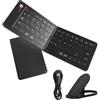 PPcdfre Mini tastiera Bluetooth portatile pieghevole senza per tablet iOS/Android/, tastiera del telefono portatile
