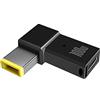 Bolwins K03S Adattatore rettangolo USB 3.1 Type-C a DC con funzione PD adatto per IBM Lenovo ThinkPad - Adattatore di ricambio USB-C per caricabatterie di alimentazione
