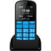 artfone CS188 2G GSM Telefono Cellulare per Anziani con Tasti Grandi, Telefono per Anziani Pulsante SOS e Sblocco Laterale Base di Ricarica Torcia Elettrica Facile da Usare per Gli Anziani - Bianca