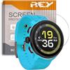 REY Pack 7x Pellicola salvaschermo per SUUNTO RUN - 9 PEAK PRO, qualità Premium