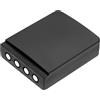 TECHTEK Batteria 2000mAh compatibile con [HBC] Radiomatic Keynote, Radiomatic Linus 4, Micron 4, Micron 5, 6, 7, Patrol D, Quadrix, Vector Pro sostituisce BA223000, BA223030, FUB6