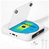 Adirigo Lettore CD Portatile con Cuffie 2000 mAh Ricaricabile Lettore CD