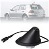 AUTOXBERT Per VW per BMW, Mazda, Toyota, Audi, Passat, Polo, antenna per auto, piedino, antenna per tetto, base antenna, base per antenna, 24 cm