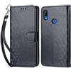 KENHONER Custodia per Huawei P Smart Z Cover, Nero