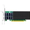 GLOTRENDS ST7438 2 porte da 200 Gb QSFP56 Scheda di rete Ethernet con controller Mellanox ConnectX-6, interfaccia PCIe 4.0 X16, RDMA (RoCE), non Infiniband
