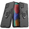 Max Power Digital Cover per Samsung Galaxy M33 5G con Anello, Custodia Supporto Magnetica Rigida Resistente Antiurto Doppio Strato Protettiva Calamita Bumper Case (Samsung Galaxy M33 5G, Nero)