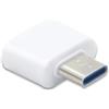 Zunishaone Adattatore USB C - Coppia di convertitori USB 3.0 di tipo C Bianco Nero, Kit connettore di ricarica per sincronizzazione multimediale portatile | per laptop, tablet, espansione telefonica