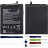 Duotipa Batteria di ricambio HQ480, 4400 mAh, compatibile con Nokia 8.3 5G TA-1243, TA-1251, con kit di strumenti di riparazione