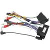 AJQBRMB Mascherine Telaio Per A3 8P A4 B7 TT CAN Bus Decoder Quadlock Cablaggio Adattatore Connettore Auto Android Cavo 16 Spille Spina Radio Fascia