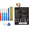 Vvsialeek Batteria per cellulare BL-T36 compatibile con LG K10 2018 LG K30 LG K11 Prime 2018 K11+ 2018 K11+ 2018 con toolkit 2800 mAh