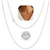 BAROROBA Collana in argento Sterling 925, 1,5 mm/2 mm, resistente al colore, da donna, senza ciondolo, gioielli da 16/18/20/22/24 pollici, 18 Zoll (45 cm), Acrilico, Nessuna pietra preziosa