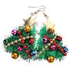 ifundom Orecchini Natalizi Albero Di Natale Pendenti Decorativi Per Donne Accessori Unici Per Feste e Party Di Natale