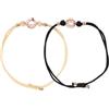 VILLCASE Bracciale della Distanza per, 1 Paio, Lega e Corda, Vibrazione