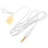 Abaodam Microfono Lavalier per Smartphone Clip, Microfono Mini Jack 3.5mm, Materiale Plastico e Metallo, Adatto per Lezioni e Meeting, Funzionamento Semplice