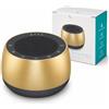 LUCYLANKER Campana Tibetana Elettronica, Macchina Suoni Meditazione con Timer per Accessori Meditazione Yoga, Dispositivo di Terapia del Suono con 9 Modalità Sonore per Casa e Studio (Oro)