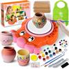 Innofans Tornio per Ceramica per Bambini con Argilla e Colori, Set Creativo 6+ Anni