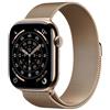 Apple - Watch Series 11 GPS + Cellular 46mm Cassa Titanio Oro con Loop in maglia Milanese Oro - M /L