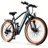 Aairsk - Bicicletta Elettrica 26'' E-Bike GT900 Shimano 21 Velocità Batteria 36V13Ah 250W 25KM /H Autononomia 30-60km Blu - SPEDIZIONE GRATUITA