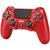 BJXOZ Skin Wireless Controller per PS4, Skin con Sensore a 6 Assi, Touchpad e Jack Audio