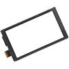 BONKZEBU Vetro Touch Screen del Pannello Anteriore Esterno per Lite, Colore Elegante, per Console di Gioco, 1 Vetro Touch Screen (Nera)