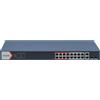 Hikvision DS-3E1318P-EI(B) switch di rete Gestito Fast Ethernet (10/100) Supporto Power over (PoE) Blu [DS-3E1318P-EI(B)]
