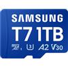 Samsung Memoria flash Samsung T7 1 TB MicroSDXC UHS-I [MB-MB1T0T/WW]