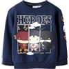 NAME IT Nmmosmus Batman Nreg Sweat Bru Wab Nmmosmus Batman Nreg Sweat Bru Wab Bambini e Ragazzi (Pacco da 1)