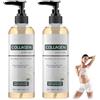 VRYNDH 2 Bottiglie Collagene lifting body oil, rimozione e idratazione, olio rassodante per addome, gambe, braccia, collo,Adatto a tutti i tipi di pelle