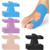 YPLANGENT 40 Pezzi Tape Alluce Valgo, Cerotto Alluce, Tape Kinesiologico Piede, Kinesio - Pretagliato 4 Colori per Scarpe, Sport, Viaggio, Donna Uomo