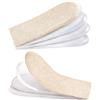 IGXX Talloniera in Gel Taglia L (11 x 6,5 cm), Rialzo per Tallone Regolabile a 4 Strati fino a 1,2 cm, Solette in Silicone Antiscivolo per Stivali, Scarpe Sportive e Eleganti