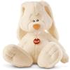 Trudi Coniglio Virgilio Coniglio Peluche classico Mascotte e animali fattoria. Regalo del compleanno e festa mamma e papà | 25x54x23cm taglia L | Animali da fattoria | modello 13702