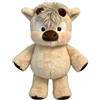 Meaunzyl Pupazzo Che Corre - Adorabile Animale Peluche Muccas Pelosa Peluche mucc a | 45cm Cuscino Morbido Per Alleviare Lo Stress Peluche Cinghiale Che Corre Vitello Che Corre Per Ragazzi E Ragazze