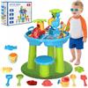 Apritsce Tavolo Acqua Bambini, Apritsce Versatile Tavolo Gioco Acqua Bambini, Esterno Tavolo Sabbia e Acqua per Bambini