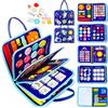 Gudotra Giochi Montessori Bambini Busy Book Libro in Feltro Quiet Book Sensoriale Educativo attività Valigetta Didattici Regalo Bambino Bambina