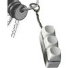 Generic Portachiavi Fidget portatile con tastiera, ciondolo per Natale, scrivania, scuola, feste, pendolari, uffici, lavoro, aula, attesa, viaggi, studio, Halloween