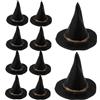 Abaodam Mini Cappelli Da Strega in Miniatura Per Casa Delle Bambole, Accessori Artigianali Fai Da Te, Decorazioni Halloween e Feste, Set Da 24 Pezzi, 2,5 Cm, Per Lavoretti e Hobby Creativi