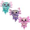 Sjfbebsy 3 pezzi Axolotl Squish Toys Palline antistress Giocattoli sensoriali Palline Fidget, per bambini e adulti Cestini pasquali, Giocattolo da bagno Axolotl