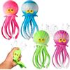 XIEXIESHER 8 Palloncini D'acqua A Forma Di Polpo Stella Marina Gavettoni Riutilizzabili Giocattoli Da Bagno Giochi Acqua Giochi Piscina Estivi Per La Piscina Spiaggia All'Aperto (4 Stella Marina)