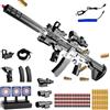 DAZZTIME Pistola Giocattolo a Proiettile Morbido,Blaster in Schiuma Elettrico,Pistole Giocattolo Sparatutto,Giocattolo di Schiuma Blaster,per il Gioco All'interno e All'aperto,Regali di Compleanno per 14+