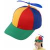 BTACGWP Cappello a elica Confezione da 1 | Taglia Unica Regolabile per Adulti e Bambini | Accessorio Divertente per Feste e Regali Sorpresa