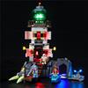 GEAMENT Set di Luci LED Compatibile Con LEGO Il Faro delle Tenebre (The Lighthouse of Darkness) - Kit Di Illuminazione per Hidden Side 70431 (Modello di mattoncini non incluso)