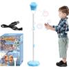 LearnLyrics Blower e bacchetta, produttore di bolle automatico | Torcia a bolle automatica per bambini con luci e musica, macchina da giardino per il compleanno di Capodanno di Natale Pasqua