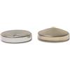 MINUTEX BORCHIA COPRIVITI CONICA OTTONE NICHELATO 16mm. - 200Pz.