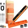 Lskysaga Kit saldatore senza fili con batteria da 1600 mAh, riscaldamento rapido in 8 secondi, temperatura regolabile da 180 a 450 °C, ricarica tramite USB Type-C