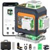 CIGMAN Livella Laser 4x360°Autolivellante,CIGMAN Laser Verde Intelligente con App